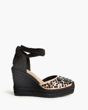 Cargar imagen en el visor de la galería, CUÑA NUDE CON ABALORIOS NEGROS