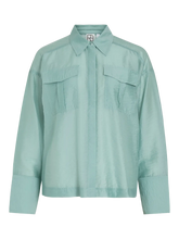 Cargar imagen en el visor de la galería, CAMISA ROUVERA VERDE AGUA
