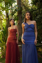 Cargar imagen en el visor de la galería, VESTIDO BELICE TULL TEJA