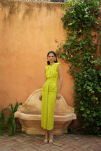 Cargar imagen en el visor de la galería, VESTIDO PANAMÁ VERDE