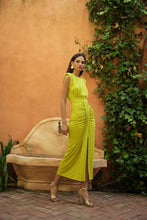 Cargar imagen en el visor de la galería, VESTIDO PANAMÁ VERDE