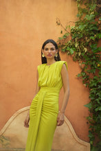 Cargar imagen en el visor de la galería, VESTIDO PANAMÁ VERDE