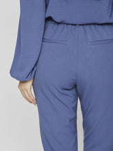 Cargar imagen en el visor de la galería, PANTALON CINTURA ALTA AZUL
