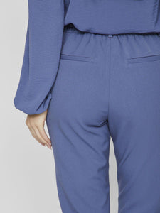 PANTALON CINTURA ALTA AZUL