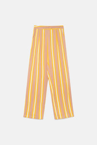 PANTALON RECTO RAYAS AMARILLAS