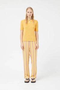 PANTALON RECTO RAYAS AMARILLAS