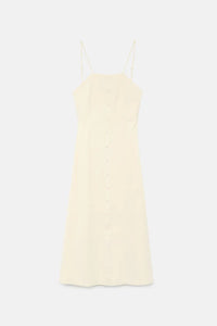 VESTIDO ESCOTE ESPALDA CRUDO
