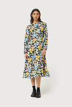 Cargar imagen en el visor de la galería, VESTIDO ESTAMPADO FLORAL JACINTO
