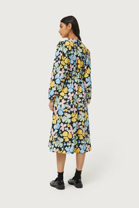 VESTIDO ESTAMPADO FLORAL JACINTO