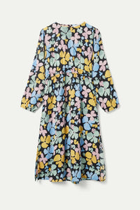 VESTIDO ESTAMPADO FLORAL JACINTO