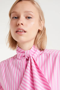 CAMISA/VESTIDO  OVERSIZE RAYAS LAZADA