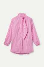 Cargar imagen en el visor de la galería, CAMISA/VESTIDO  OVERSIZE RAYAS LAZADA
