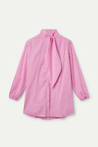 CAMISA/VESTIDO  OVERSIZE RAYAS LAZADA