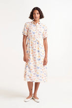 Cargar imagen en el visor de la galería, VESTIDO MIDI CAMISERO ESTAMPADO LAZOS
