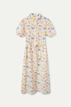 Cargar imagen en el visor de la galería, VESTIDO MIDI CAMISERO ESTAMPADO LAZOS
