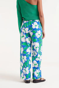 PANTALON LARGO ESTAMPADO FLORAL