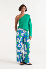 Cargar imagen en el visor de la galería, PANTALON LARGO ESTAMPADO FLORAL

