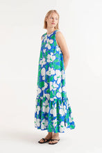 Cargar imagen en el visor de la galería, VESTIDO LARGO FLORA ESTAMPADO FLORAL
