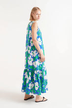 Cargar imagen en el visor de la galería, VESTIDO LARGO FLORA ESTAMPADO FLORAL
