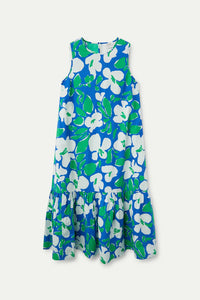 VESTIDO LARGO FLORA ESTAMPADO FLORAL