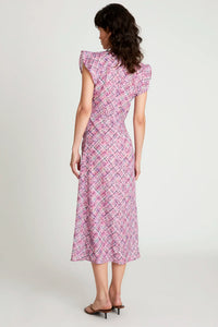VESTIDO MIDI DRAPEADO