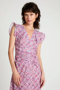 VESTIDO MIDI DRAPEADO