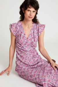 VESTIDO MIDI DRAPEADO