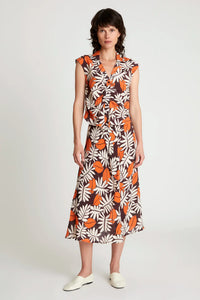 TOP CAMISERO ESTAMPADO