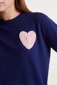 JERSEY PUNTO NAVY CORAZON