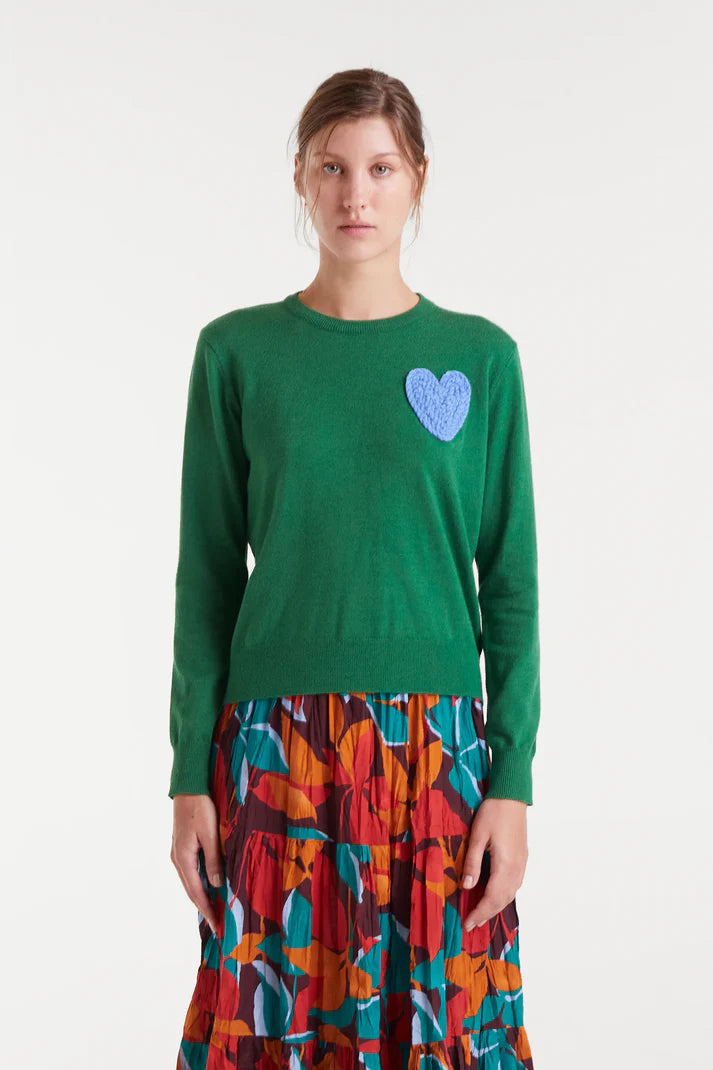 JERSEY PUNTO VERDE CORAZON