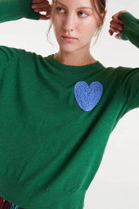 JERSEY PUNTO VERDE CORAZON