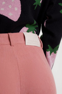 PANTALÓN PANA ROSA