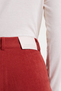 PANTALON PANA MARRON