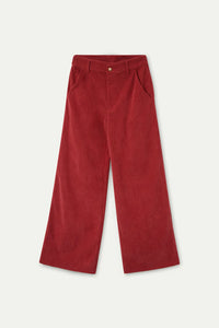 PANTALON PANA MARRON