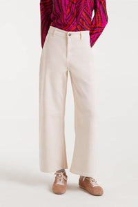 PANTALON VAQUERO BLANCO ROTO