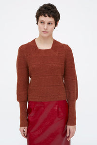 JERSEY ESCOTE MARRON