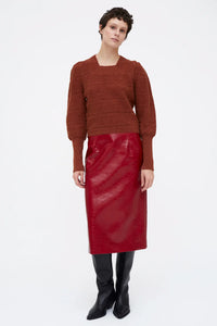 JERSEY ESCOTE MARRON