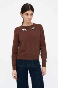 JERSEY  JOYA DE PUNTO MARRON