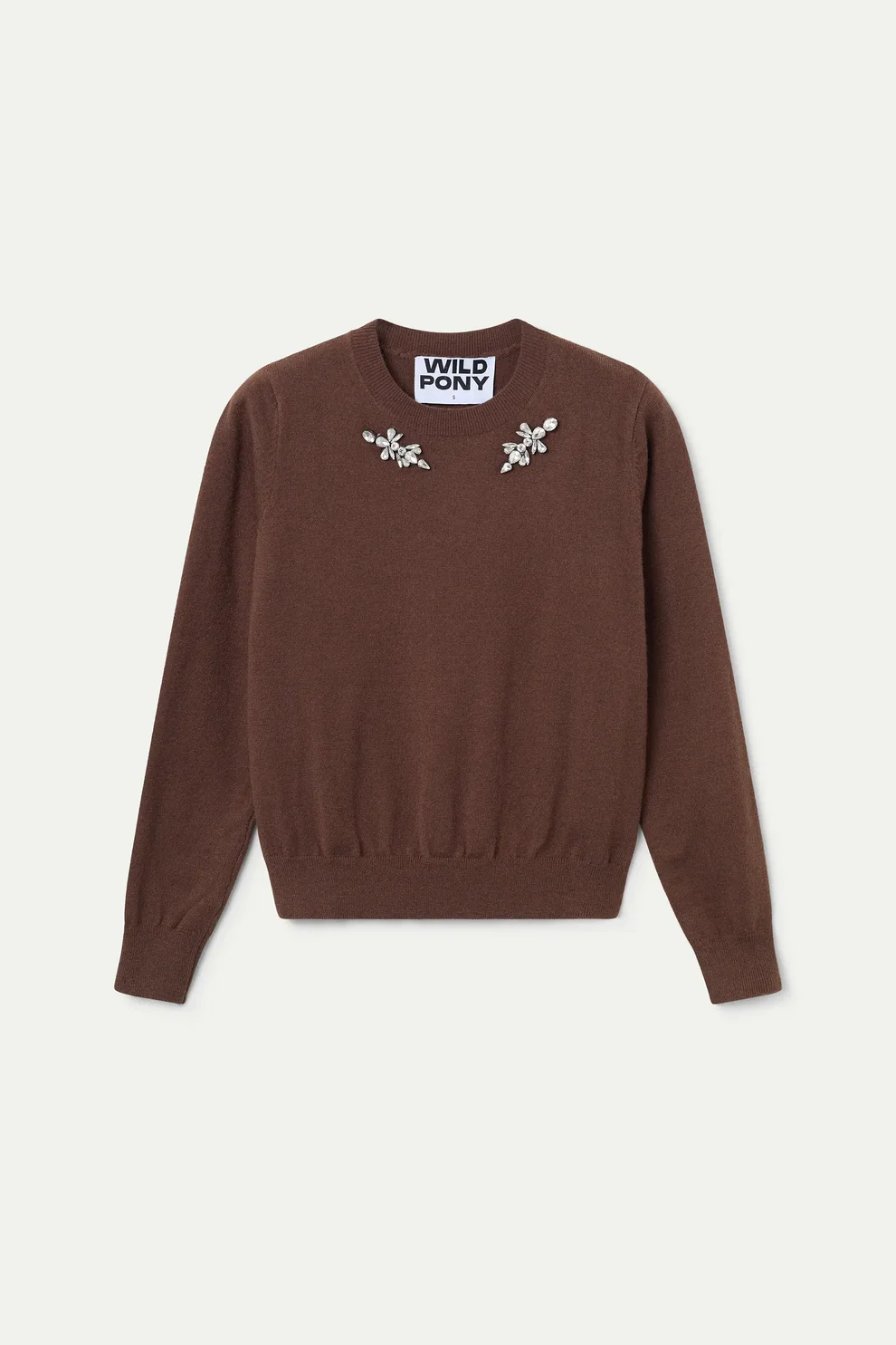 JERSEY  JOYA DE PUNTO MARRON