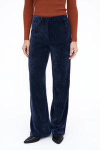 PANTALON DE PANA DE TERCIOPELO AZUL
