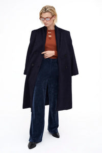 PANTALON DE PANA DE TERCIOPELO AZUL