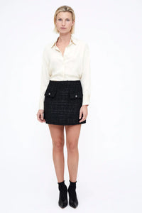 FALDA CORTA TEJIDO TWEED
