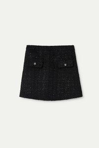 FALDA CORTA TEJIDO TWEED
