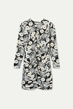 Cargar imagen en el visor de la galería, VESTIDO CORTO ESTAMPADO
