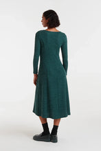Cargar imagen en el visor de la galería, VESTIDO VERDE PUNTO CANALE
