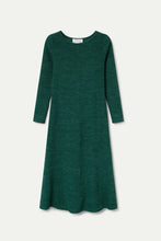 Cargar imagen en el visor de la galería, VESTIDO VERDE PUNTO CANALE
