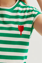 Cargar imagen en el visor de la galería, CAMISETA MANGA CORTA RAYAS
