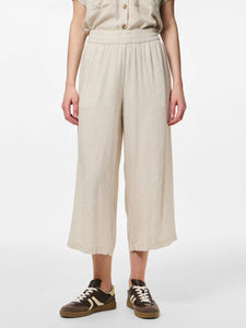 PANTALÓN CROPPED  BEIGE
