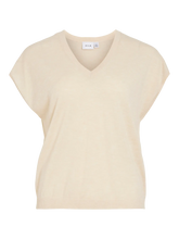 Cargar imagen en el visor de la galería, TOP VIDESHA PUNTO BEIGE
