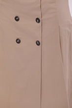 Cargar imagen en el visor de la galería, FALDA MIDI GABARDINA CAMEL
